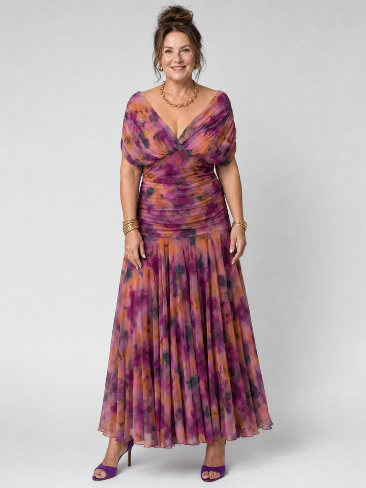 Calen | Abito Midi Off Shoulder