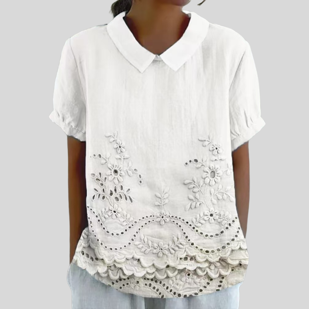 Avelina - Blusa Fantasia Elegante