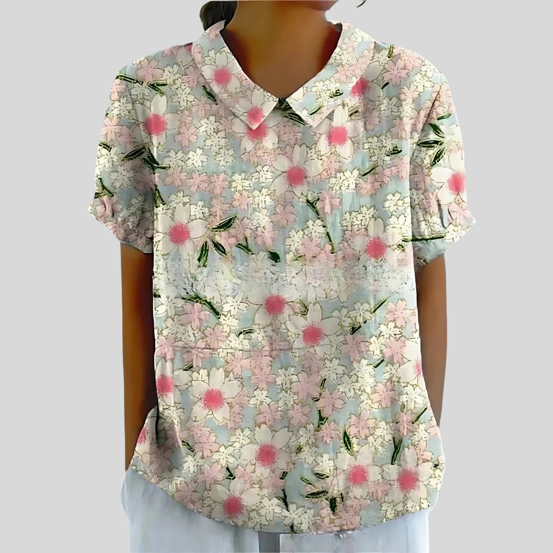 Serenzia - Blusa Fantasia Elegante