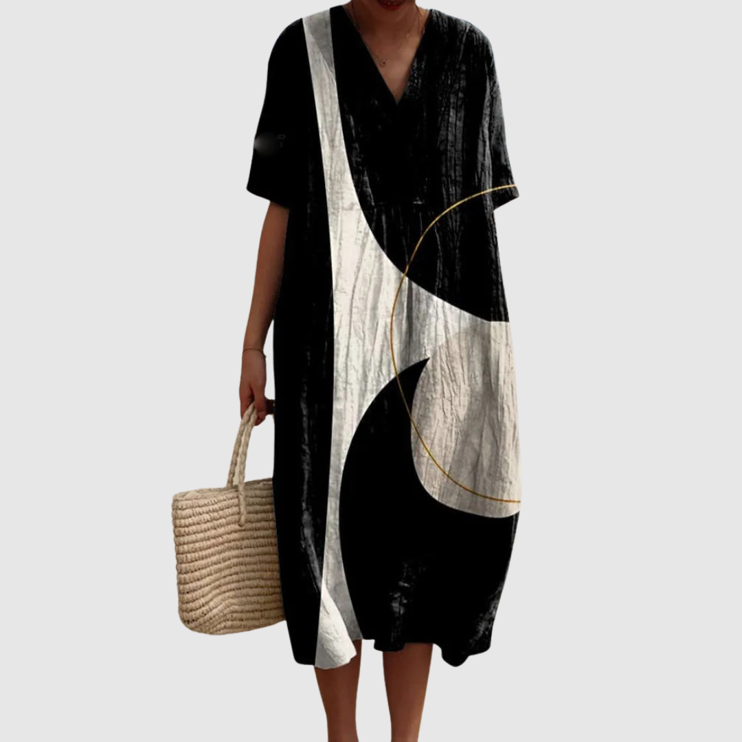 Diana™ | Abito in Lino Mediterraneo