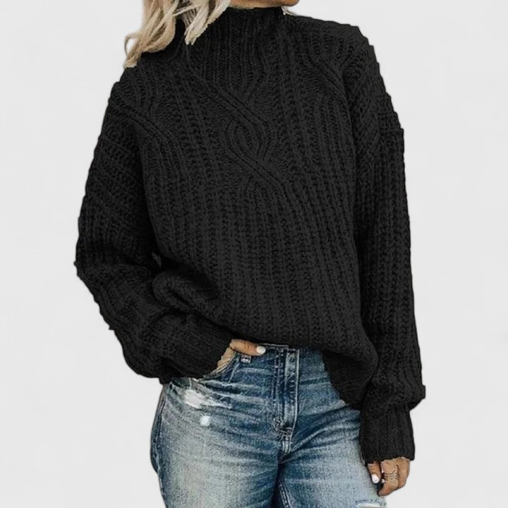 Elisabetta | Maglione Caldo a Collo Alto