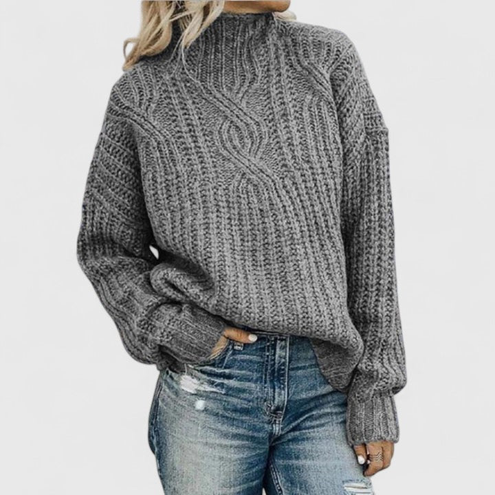 Elisabetta | Maglione Caldo a Collo Alto