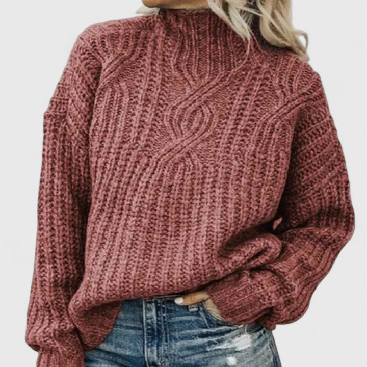Elisabetta | Maglione Caldo a Collo Alto