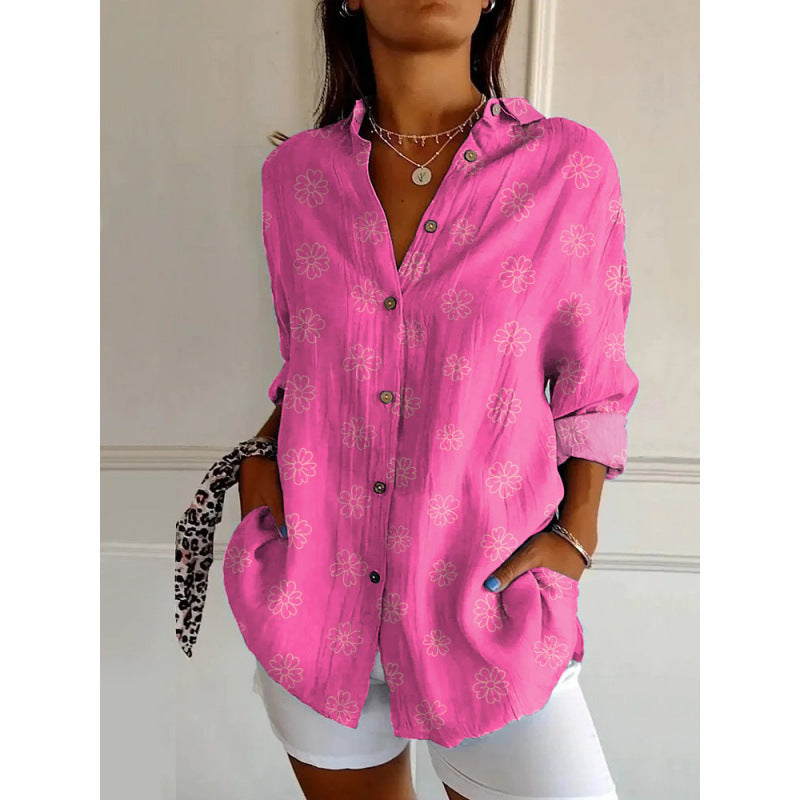 Valeria – Blusa Artigianale con Stampa