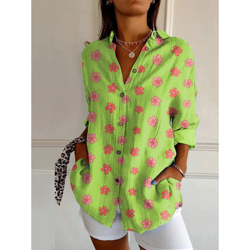 Daniela – Blusa Artigianale con Stampa