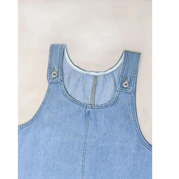 Saylor™ | Abito casual effetto denim