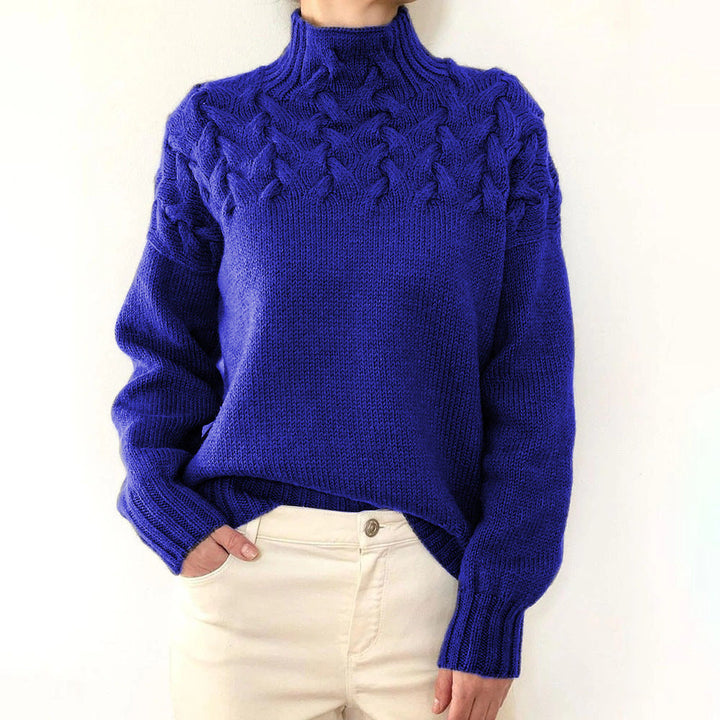 Loretta | Maglione Collo Alto Morbido e Accogliente