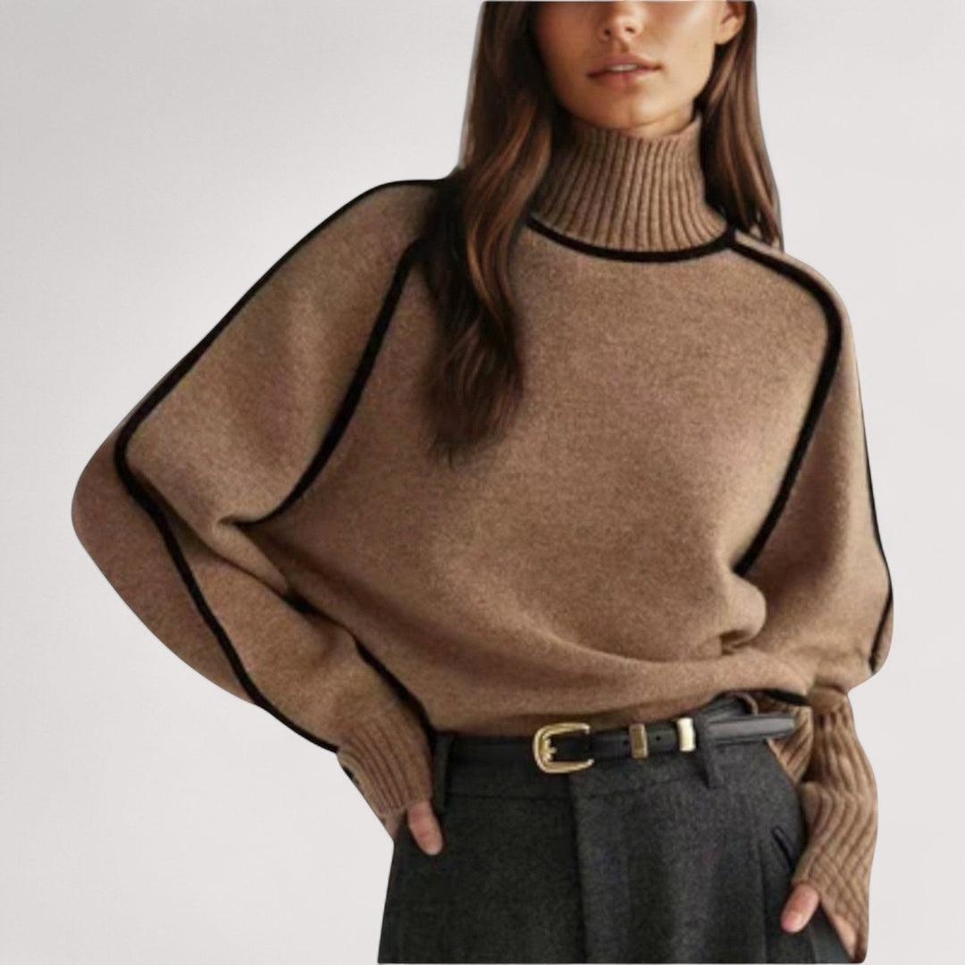 Gianina™ | Maglione elegante e morbido con collo alto