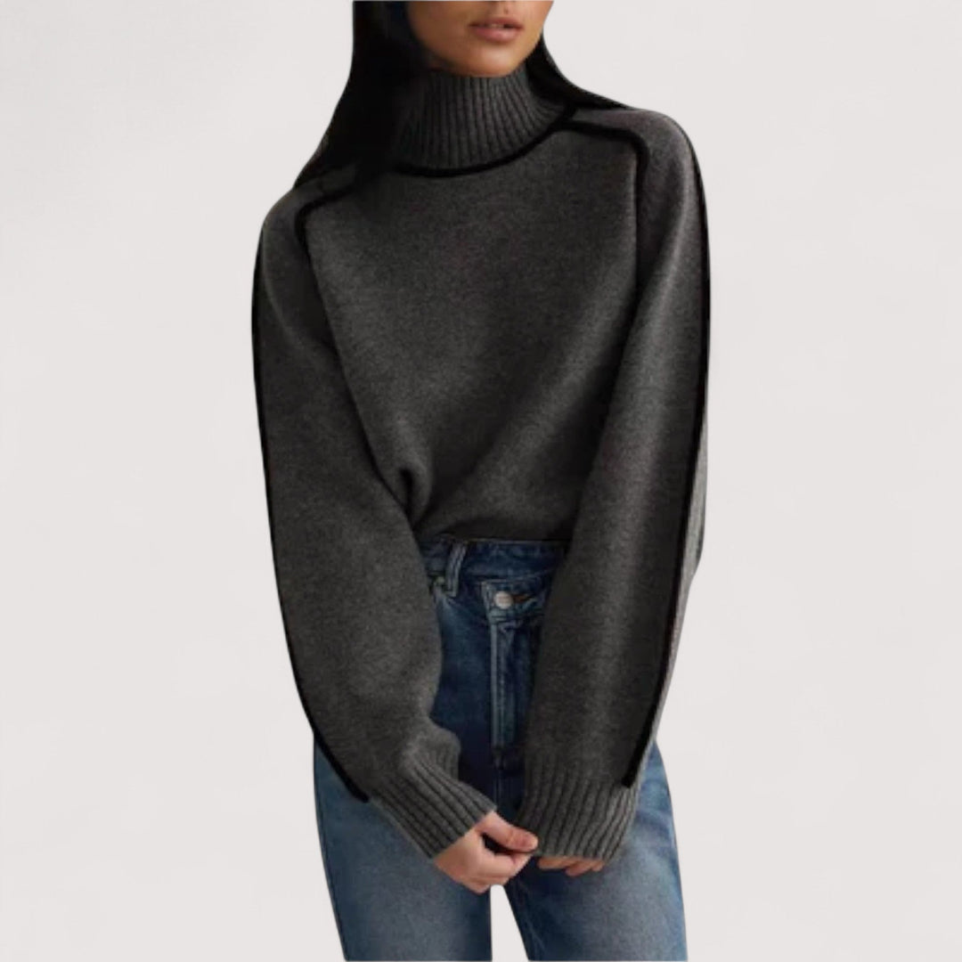 Gianina™ | Maglione elegante e morbido con collo alto
