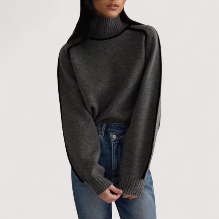 Gianina™ | Maglione elegante e morbido con collo alto