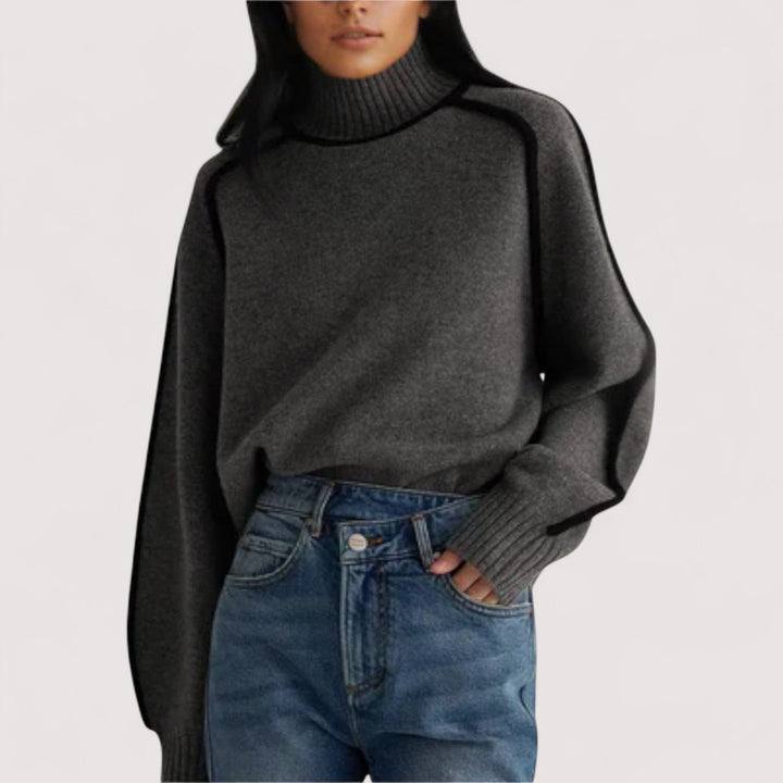Gianina™ | Maglione elegante e morbido con collo alto