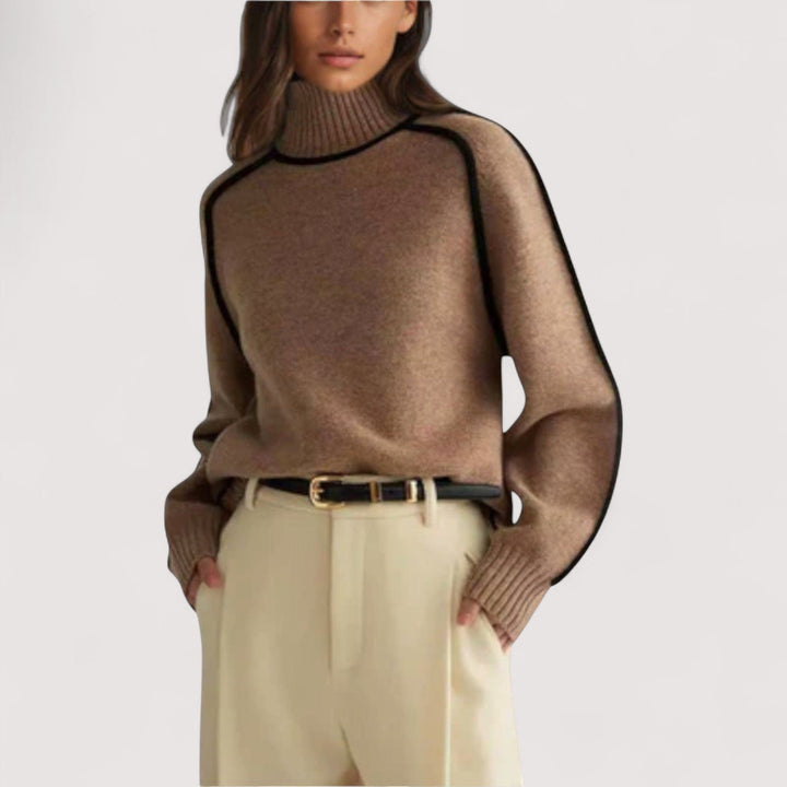 Gianina™ | Maglione elegante e morbido con collo alto