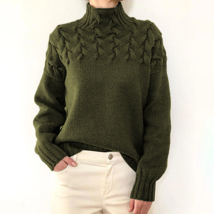 Loretta | Maglione Morbido e Accogliente con Collo Alto
