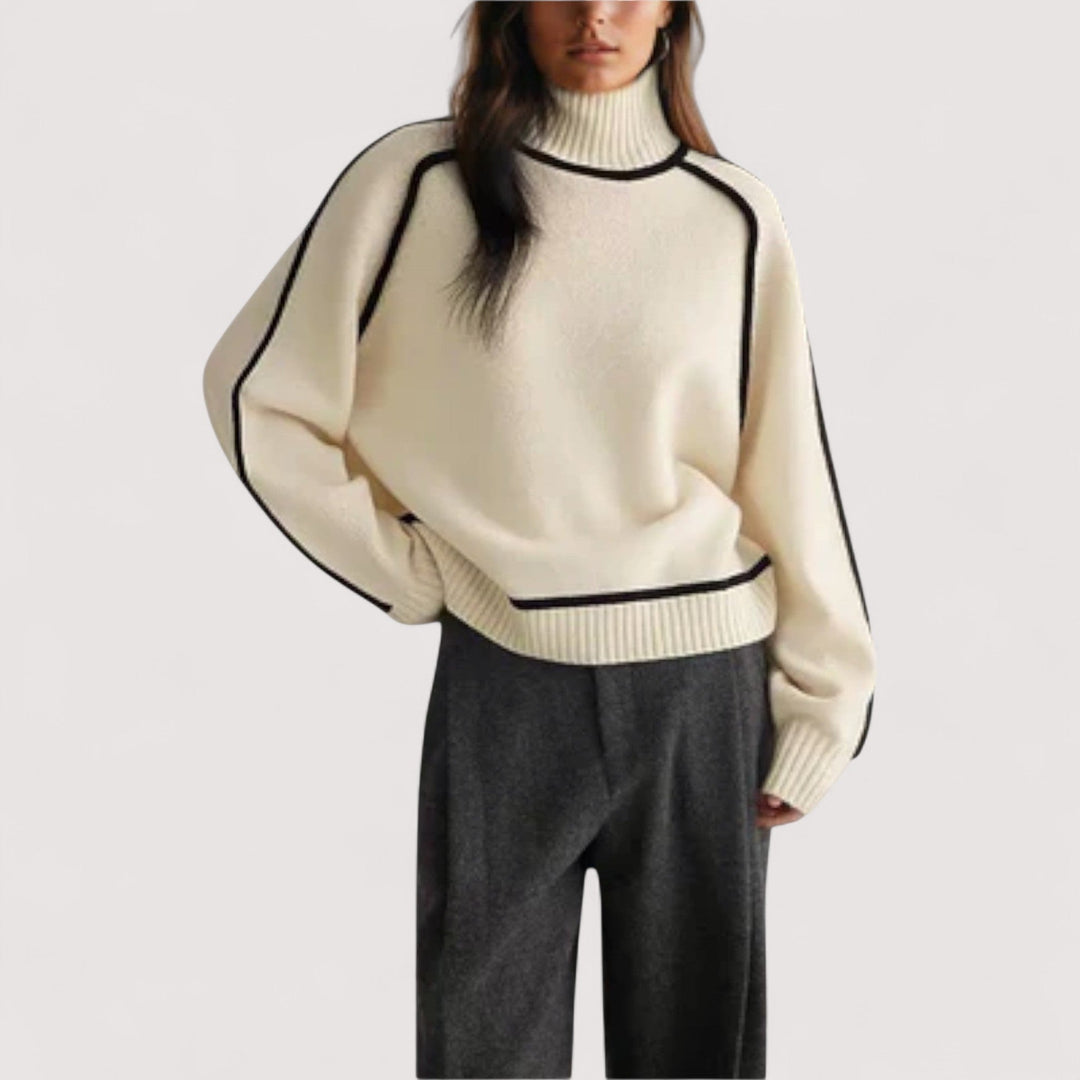Gianina™ | Maglione elegante e morbido con collo alto