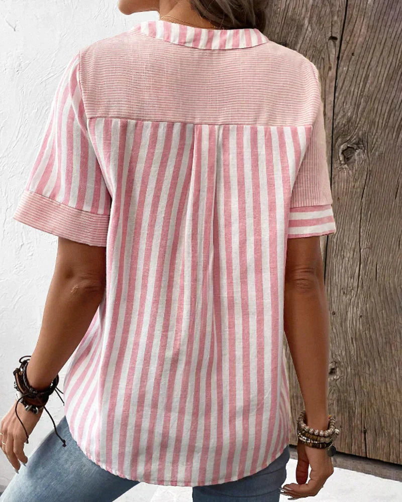 Talia - Blusa a righe
