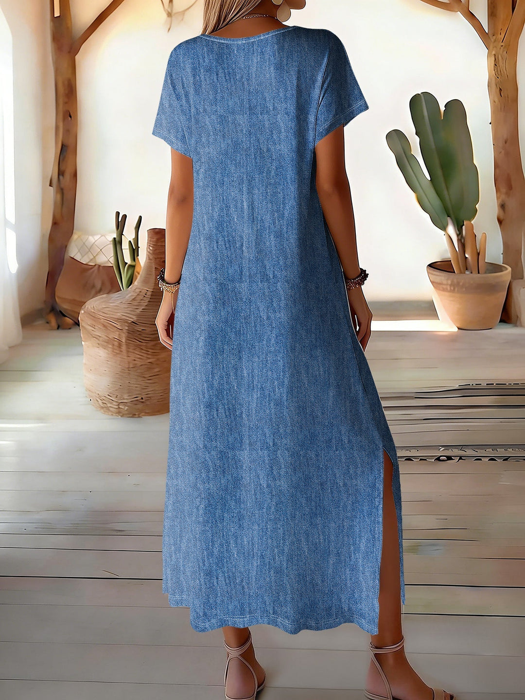 Hélène™ | Abito in denim rétro