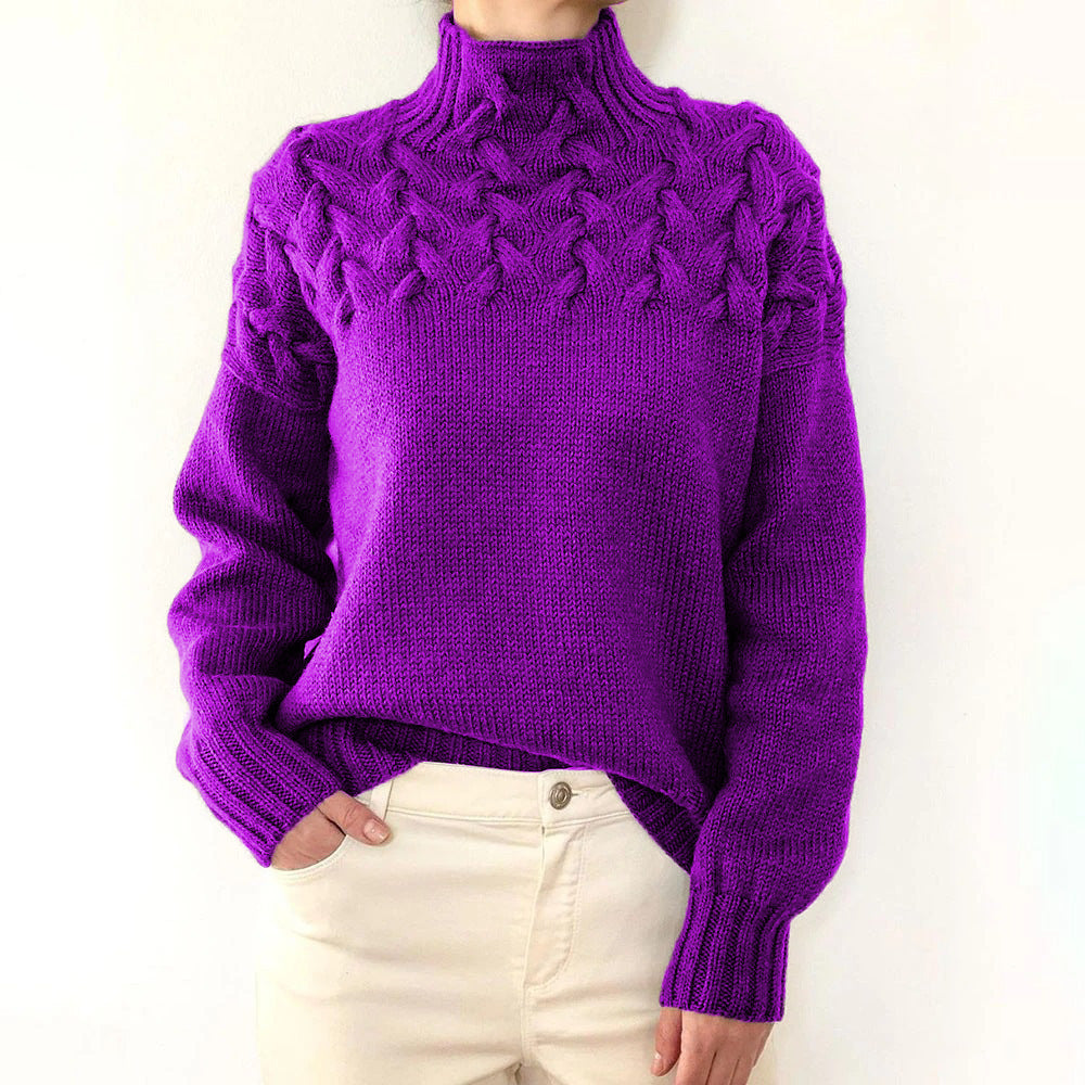 Loretta | Maglione Morbido e Accogliente con Collo Alto