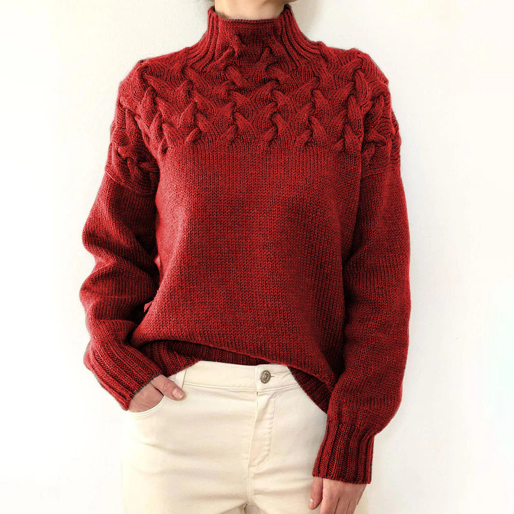 Loretta | Maglione Morbido e Accogliente con Collo Alto